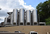 Agrometal winery, wine equipment, stainless steel fermentation tanks.