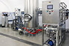 Agrometal brewery equipment, buffer tank, beer pasteurizer, Hungary - Zirc