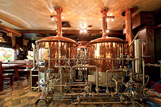 Copper brew houses