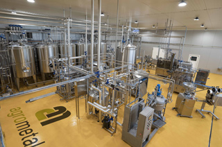 Production of industrial milk plants