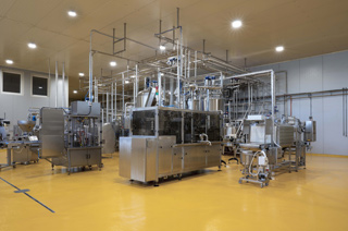Milk industry packaging machines